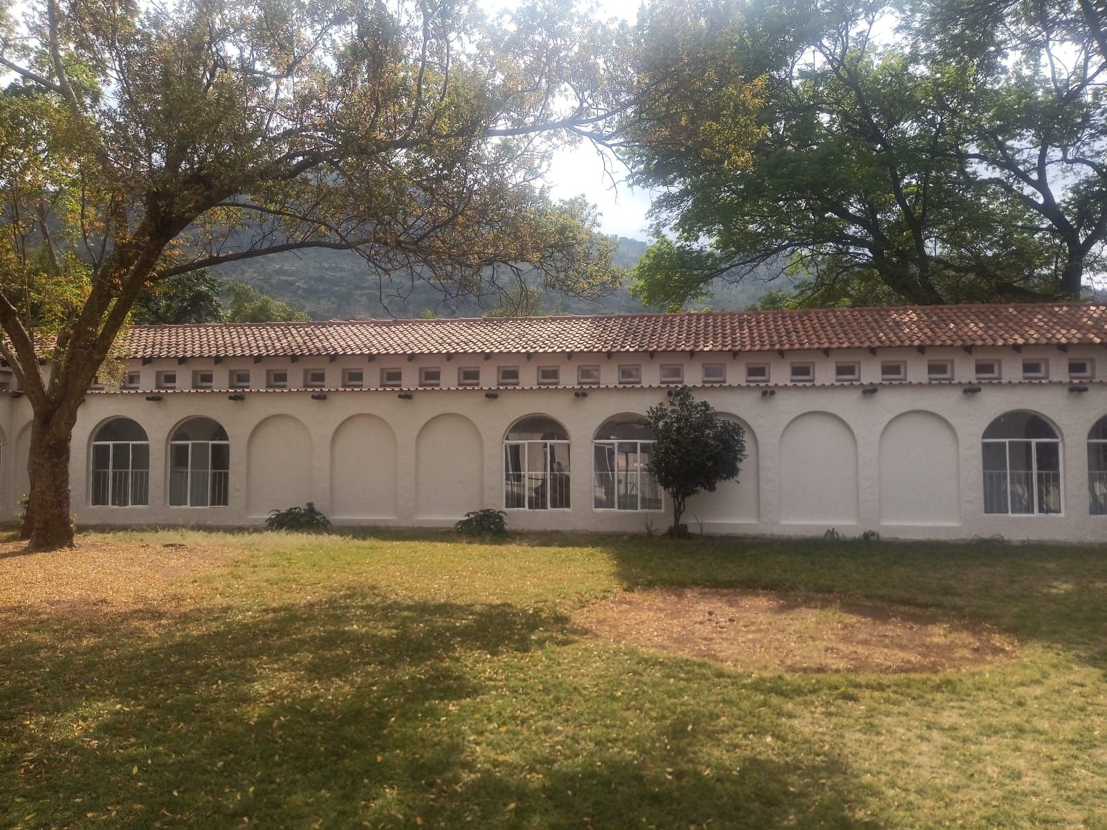 The long accommodation wing